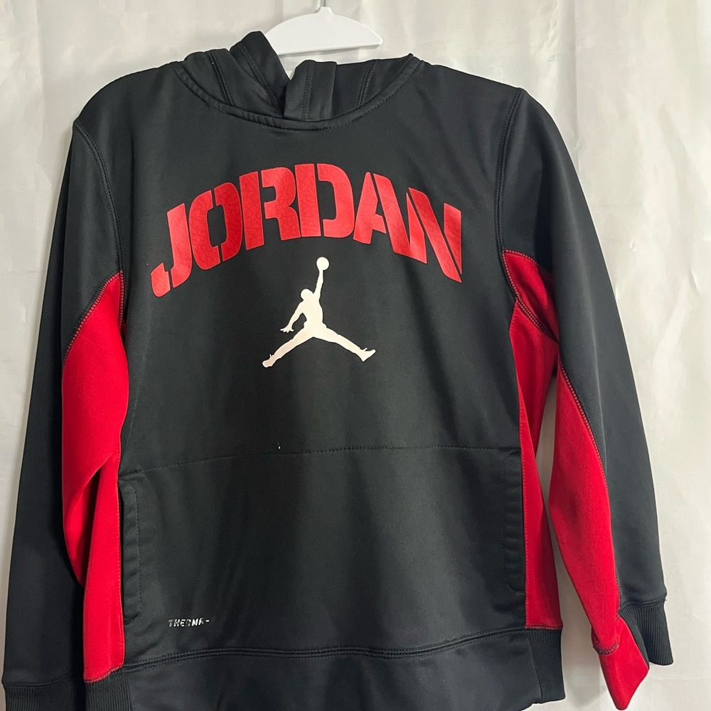 Jordan Red and Black Apparel